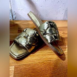 Women’s Mix No. 6 Gold Sandals